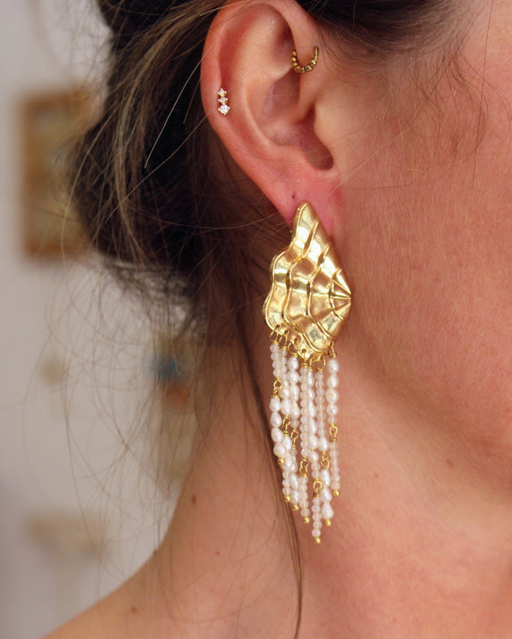 Les boucles d'oreilles