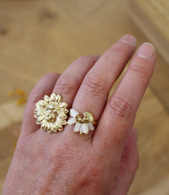 Bague AMOUR DE VACANCES nacre