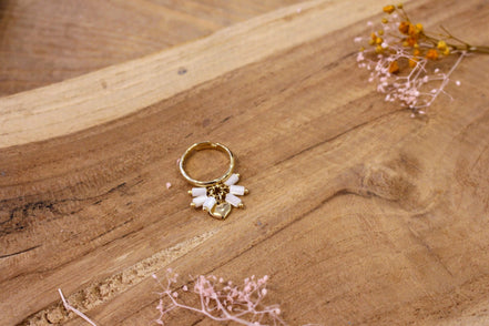 Bague AMOUR DE VACANCES nacre