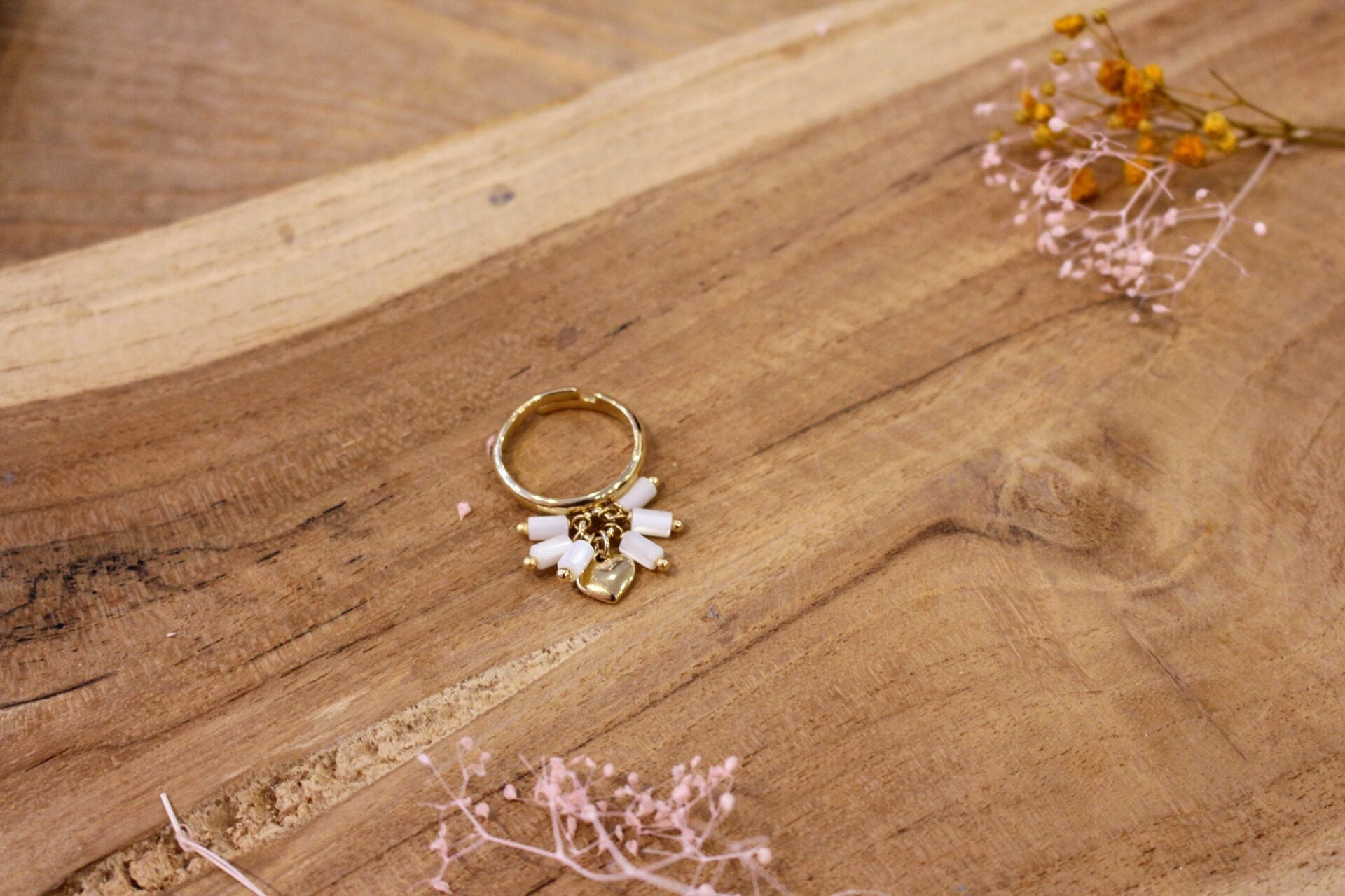Bague AMOUR DE VACANCES nacre