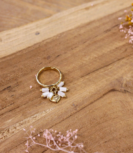 Bague AMOUR DE VACANCES nacre