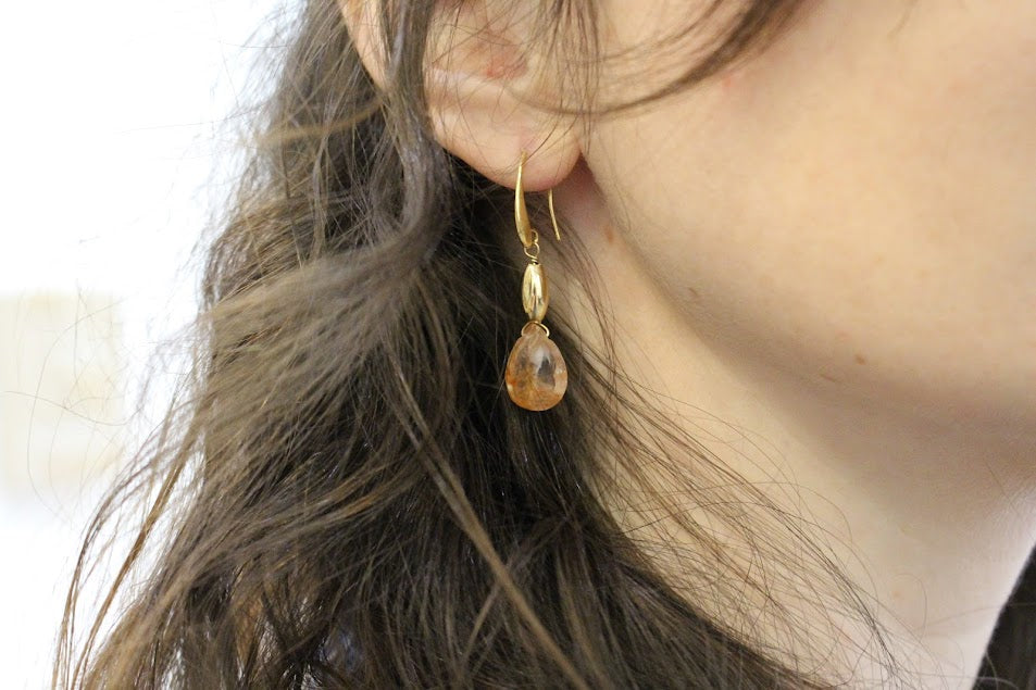 Boucles d'oreilles TOUT SIMPLEMENT cornaline