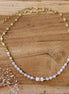 bijou femme Collier CIRCE perles pierre de lune et cristal de roche