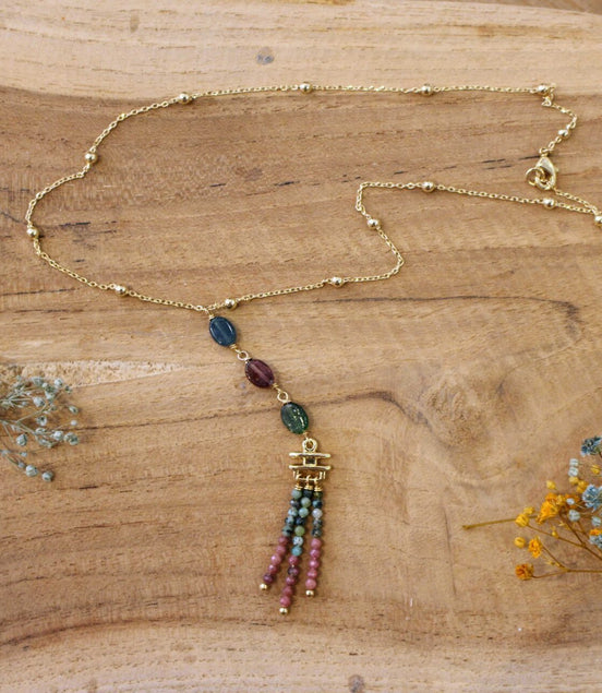 Collier MAYA tourmaline