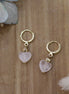 boucles d'oreilles pour femme dorées