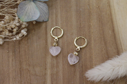 boucles d'oreilles pour femme dorées