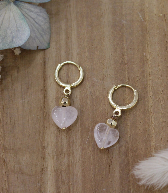 boucles d'oreilles pour femme dorées