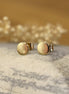 boucles d'oreilles pour femme, en laiton doré