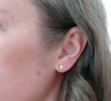 boucles d'oreilles pour femme, dorées