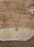 bijou femme collier double rang dorée pierre de lune