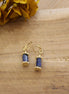 Petites boucles d'oreilles MAGIC lapis lazuli