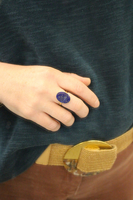 Bague doré