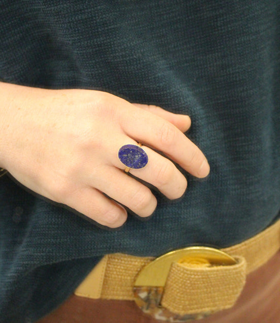 Bague doré