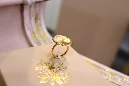 bague doré bijou femme