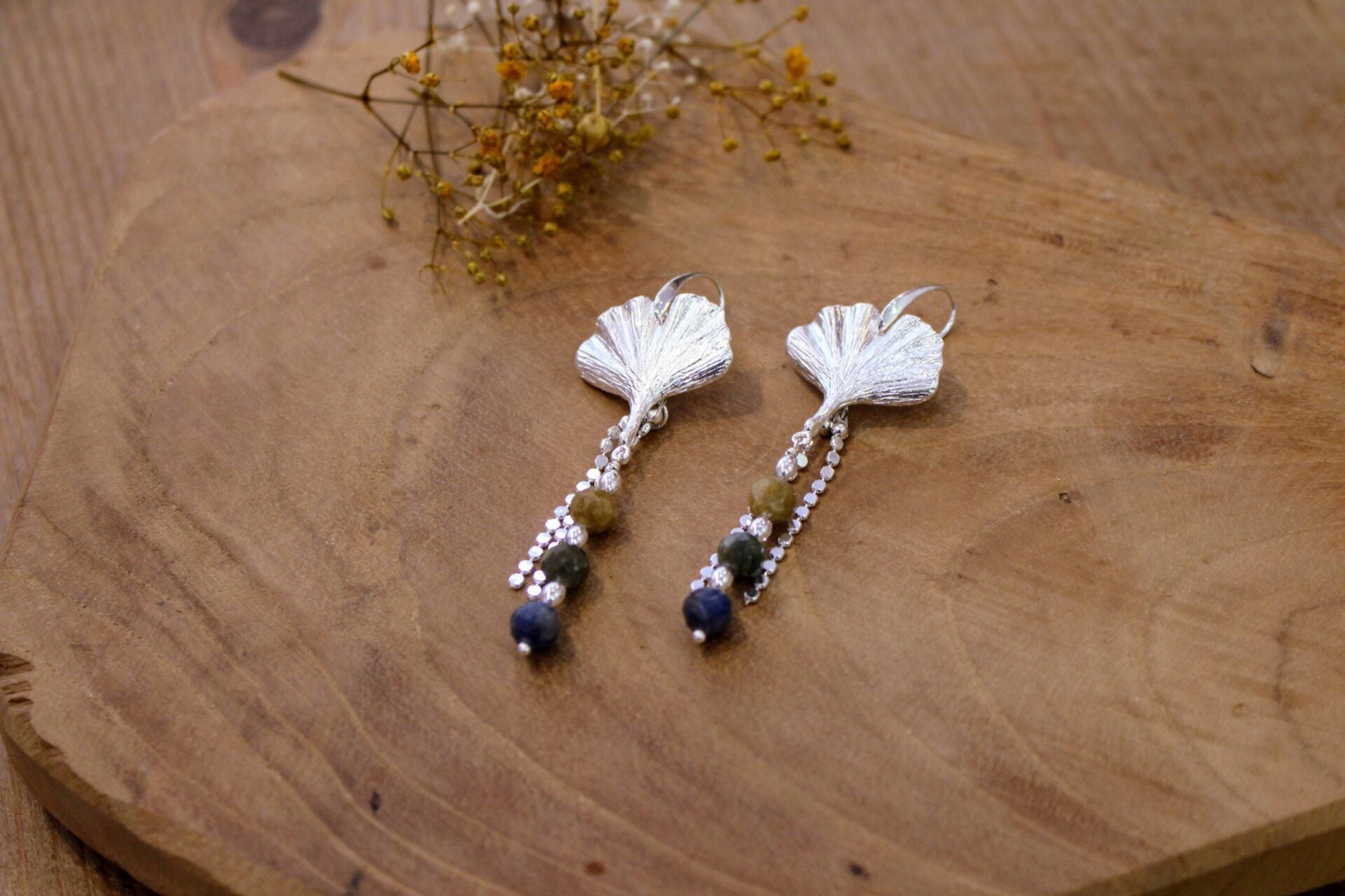 Boucles d'oreilles CONSTANCE - argent