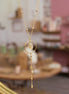 bijou automne collier long doré
