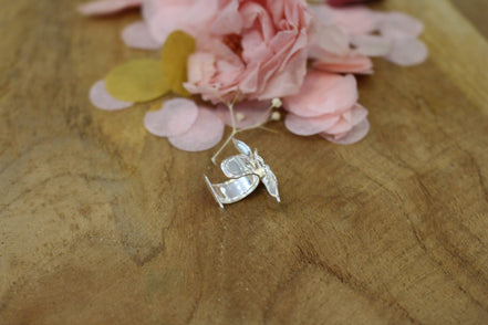earcuff EPI DE BLÉ argenté