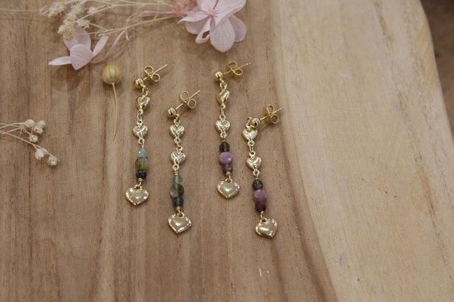 boucles amoureuse tourmaline