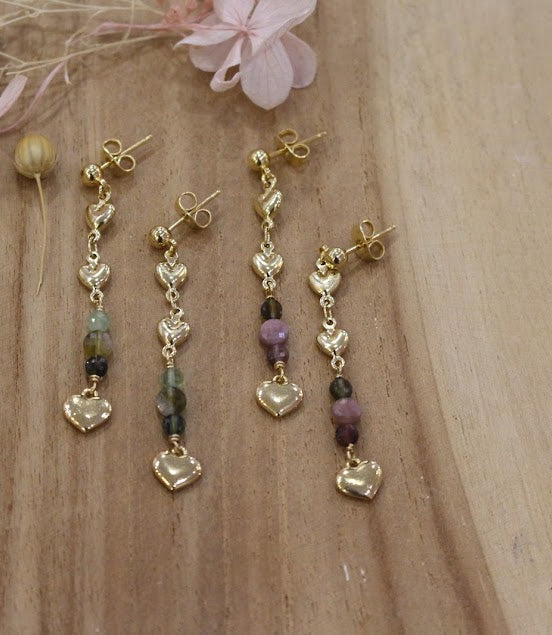boucles amoureuse tourmaline