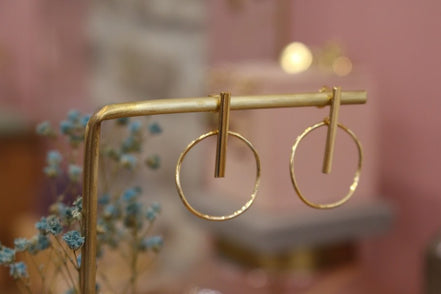 Boucles d'oreilles RELATIVITE