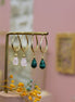 boucles d'oreilles créoles bysance dorées