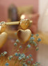 boucles d'oreilles coeurs
