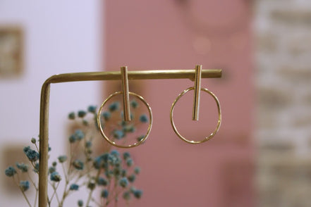 Boucles d'oreilles RELATIVITE
