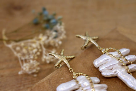 Boucles d'oreilles ASTERIA
