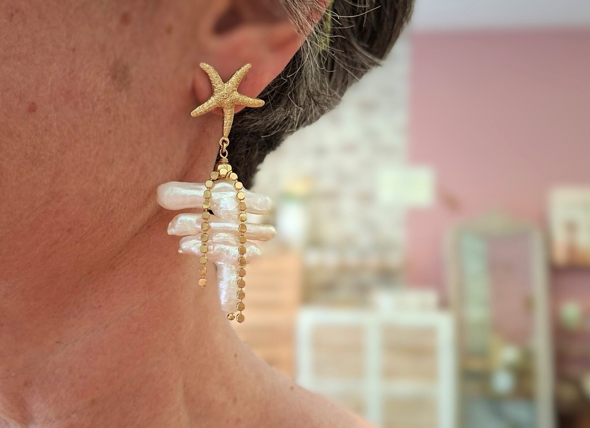 Boucles d'oreilles ASTERIA