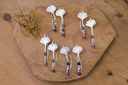 Boucles d'oreilles CONSTANCE - argent