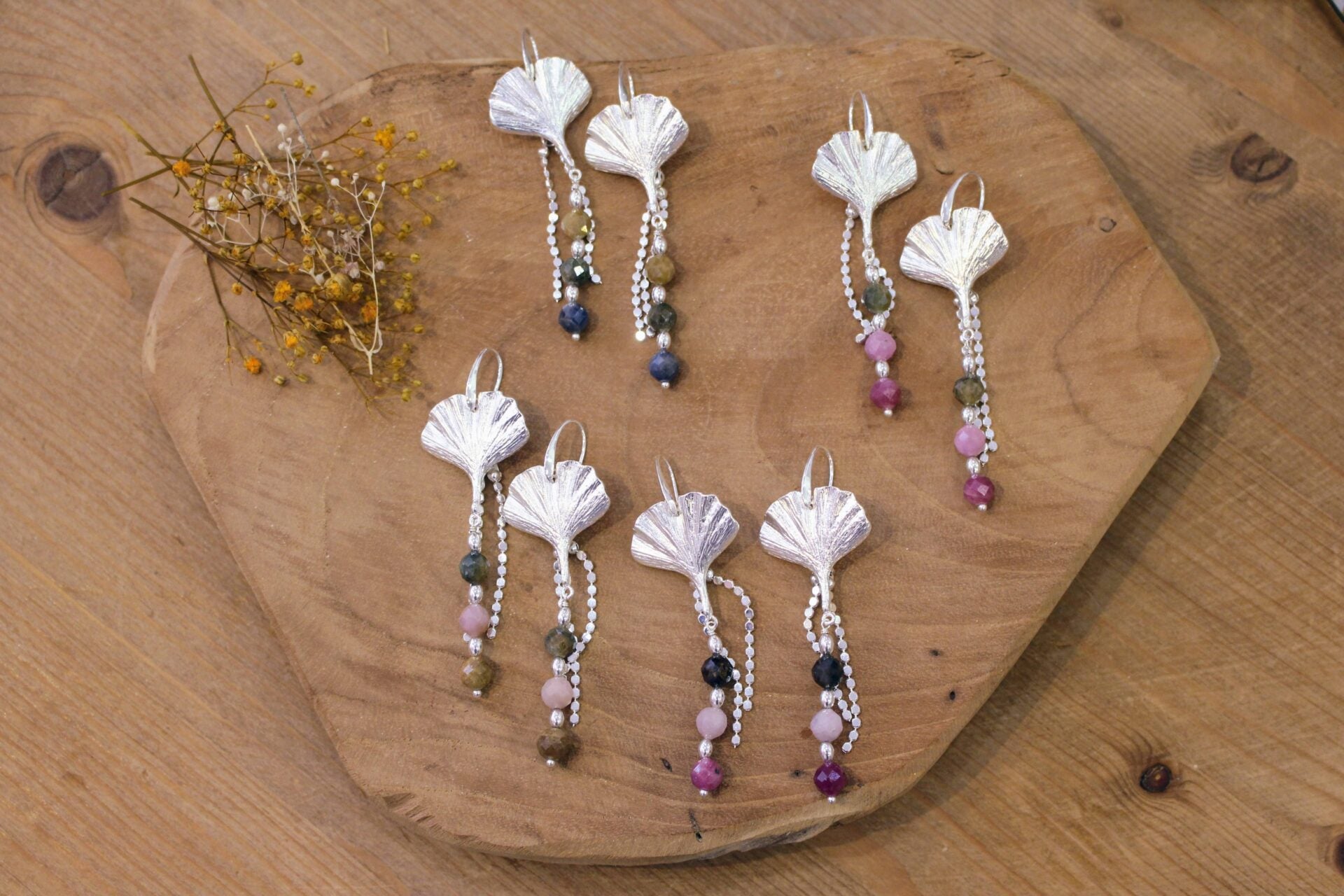 Boucles d'oreilles CONSTANCE - argent