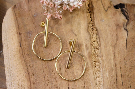 Boucles d'oreilles RELATIVITE