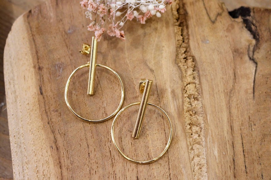 Boucles d'oreilles RELATIVITE