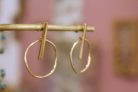 Boucles d'oreilles RELATIVITE
