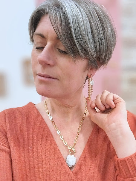 boucles d'oreilles sea portées