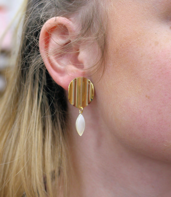 Boucles d'oreilles ECLIPSE AXIS lumière