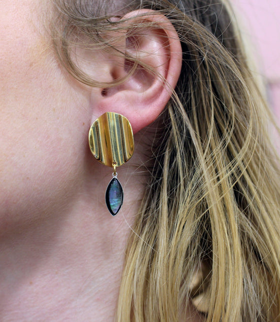 Boucles d'oreilles ECLIPSE AXIS nocturne