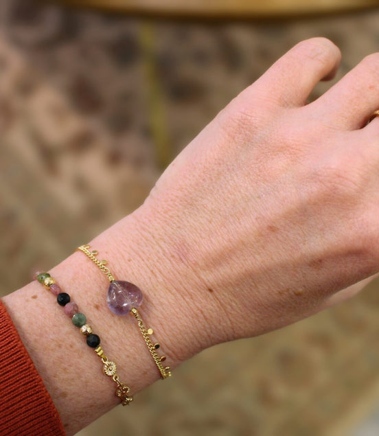 Bracelet INFINI améthyste