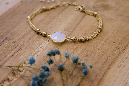 Bracelet ESPIEGLE pierre de lune