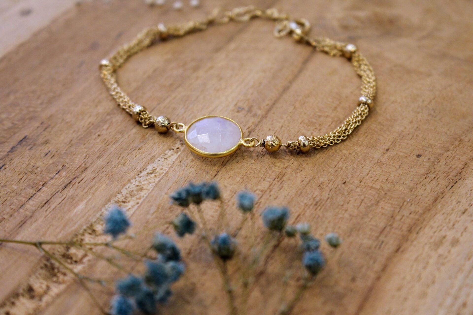 Bracelet ESPIEGLE pierre de lune