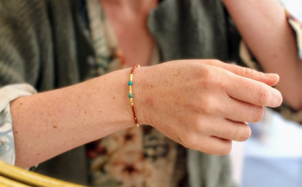 bijou de créateur bracelet pierres fines et précieuse