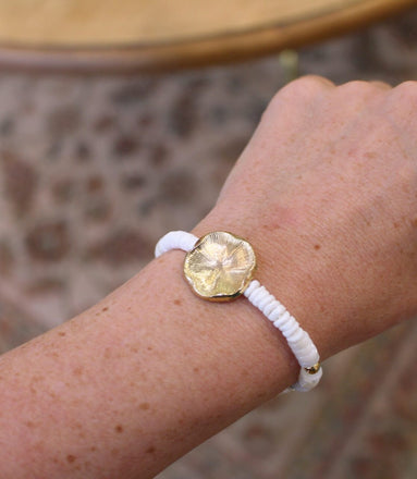 Bracelet ORGANIQUE nacre bénitier