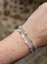 Bracelet PRINTEMPS argenté labradorite