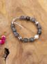 Bracelet NAMASTE labradorite argenté
