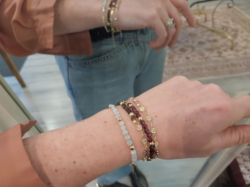 Bracelet MOOD quartz fraise