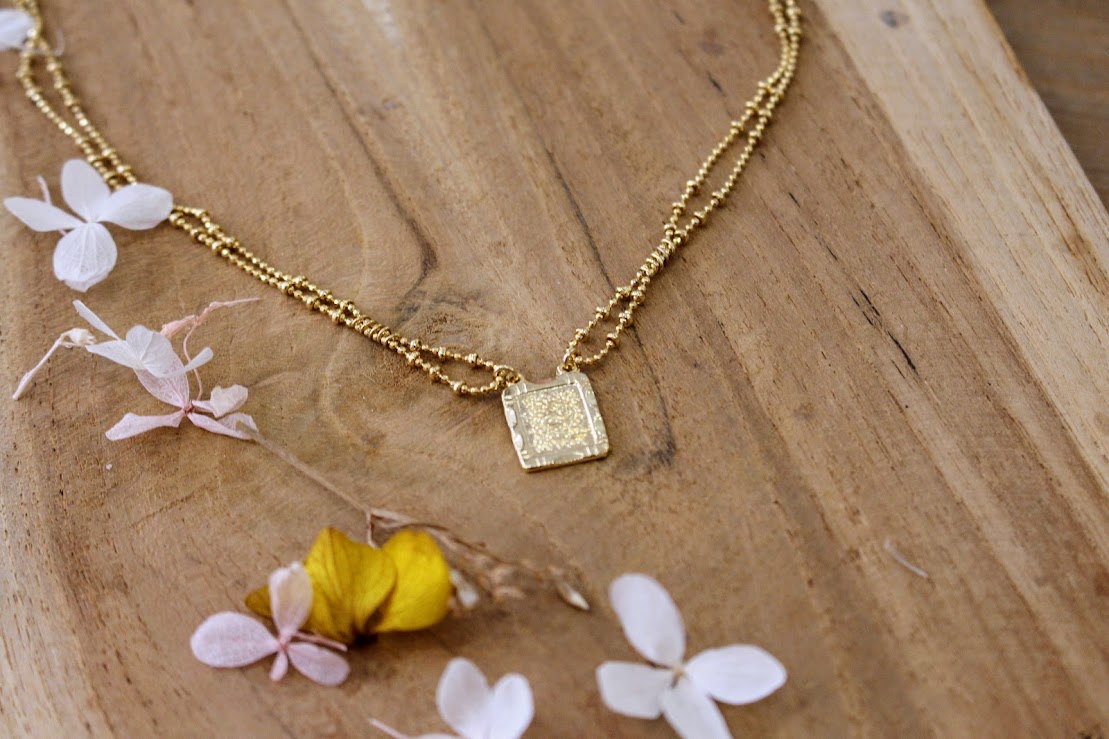 Collier TALISMAN doré