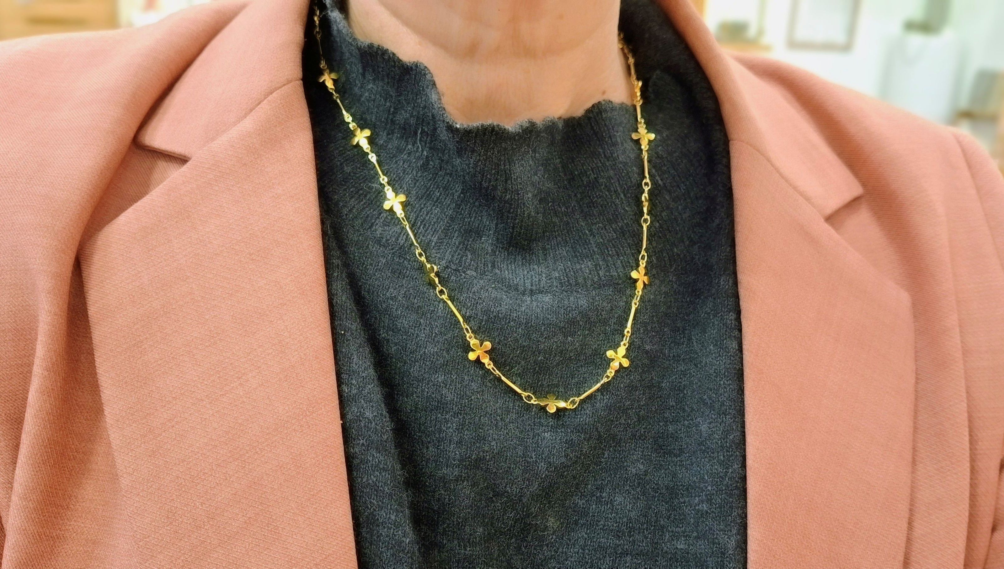 Collier doré DUCHESSE / VÔTRE GRÂCE