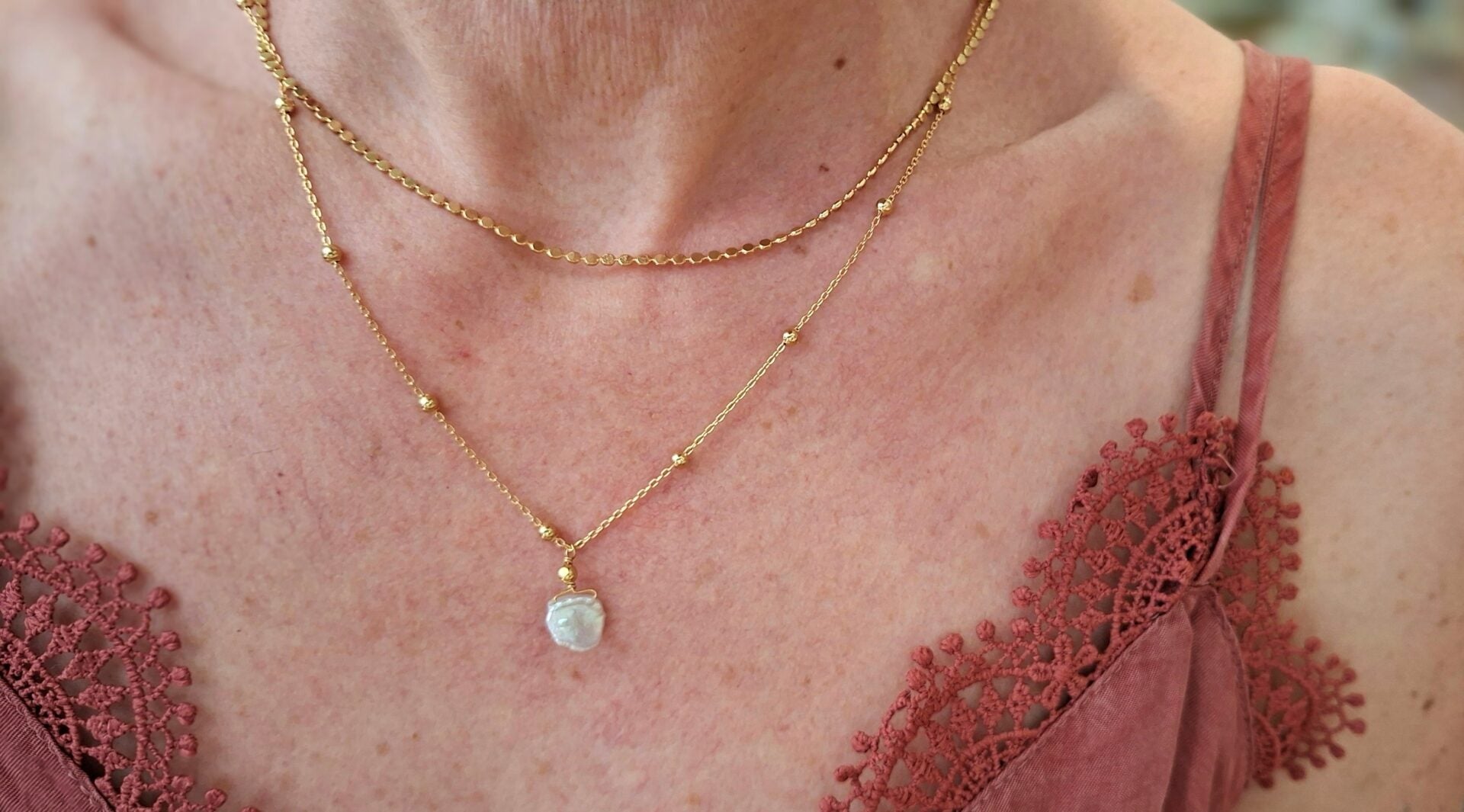 Collier de dos PRÉCIEUSE DES MERS