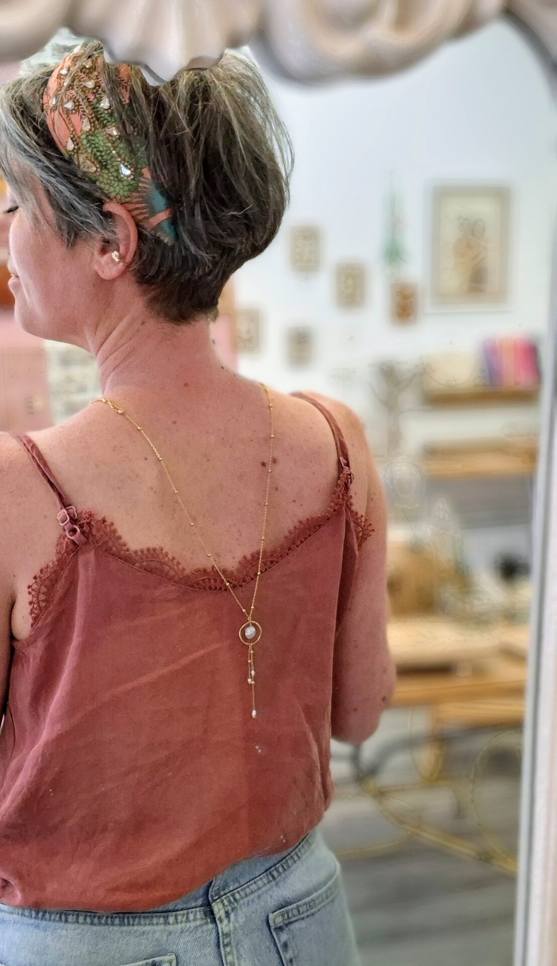 Collier de dos PRÉCIEUSE DES MERS