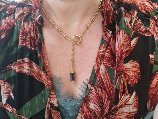 Collier MAGIC charoïte